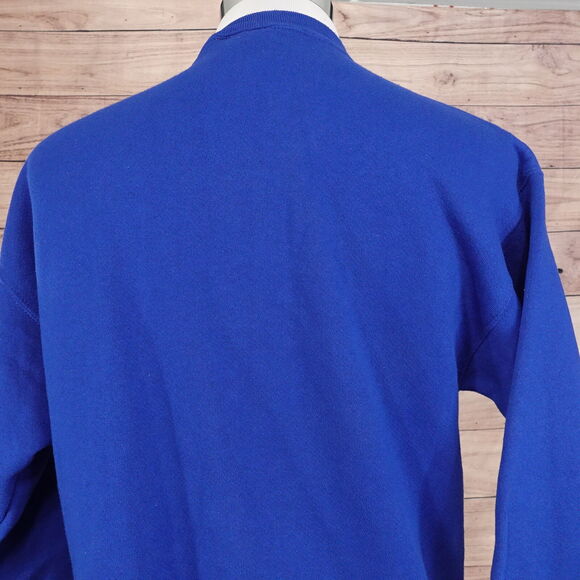 VINTAGE ST LOUIS RAMS SUPER BOWL XXXIV 34 2000 EMBROIDERED SWEATSHIRT SZ L PUMA - Picture 6 of 7